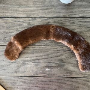 1950s fur mink detachable fashion collar